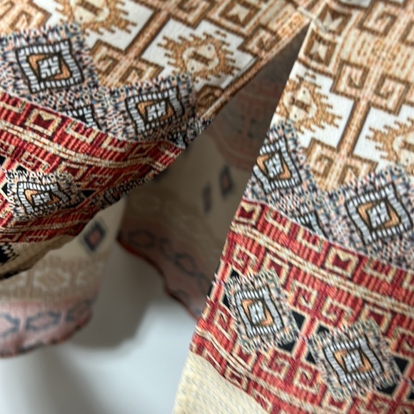 Chicos Exquisite Patterns Shirt Size 3 - Picture 5 of 7